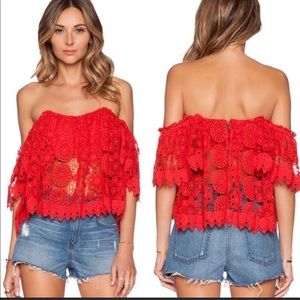Tularosa Amelia crop top